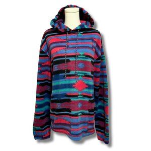 Urban Outfitters Southwestern Fleece Hoodie Aztec Cozy Sweatshirt — Size S